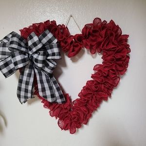 Valentines Day Wreath, Valentines Day Decor.